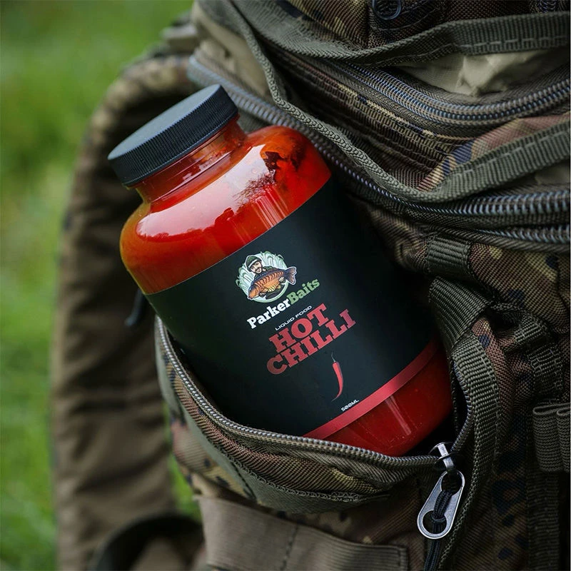 Parker Baits Hot Chilli Liquid Food 500ml